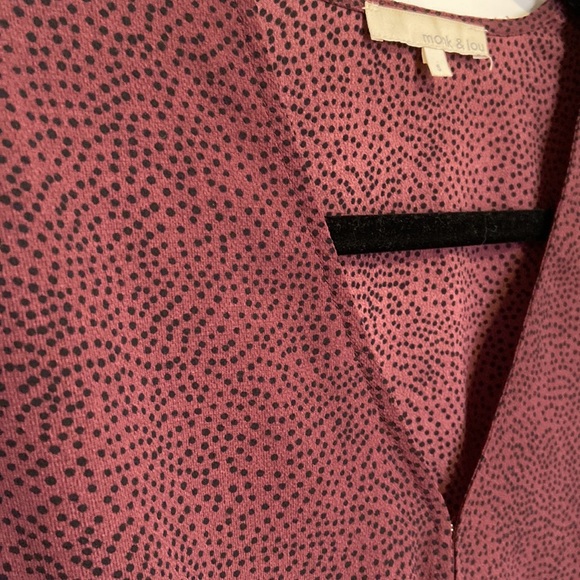 Monk & Lou tie blouse - Picture 2 of 2